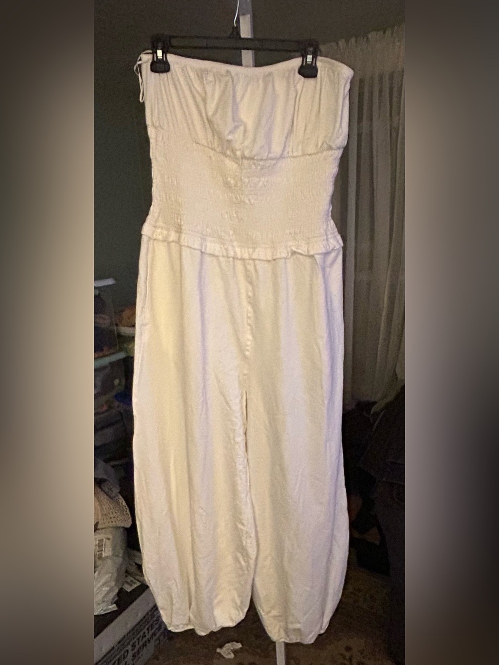 Free People Moonwake Onesie in white